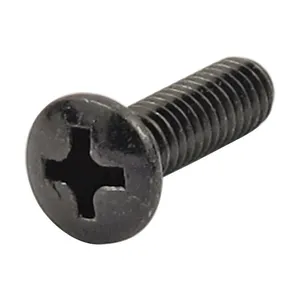 MCS Screw, handlebar master cylinder cover. Black