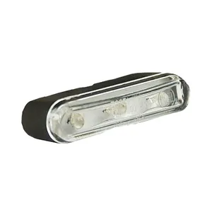 MCS Tri-LED front position light. Clear lens