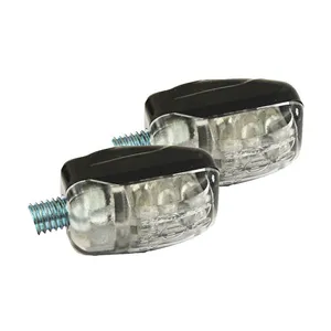 MCS Picco, mini LED turn signals. Black