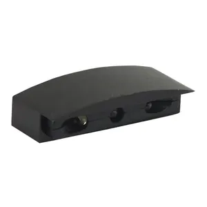 MCS Micro LED license plate light, black housing