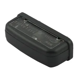 MCS License plate light stockk, black. ECE appr.
