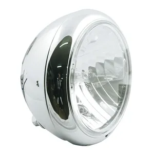 MCS 7" gladiator FL style H4 headlamp. Chrome