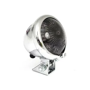 MCS Bates style LED taillight. Chrome. Smoke lens