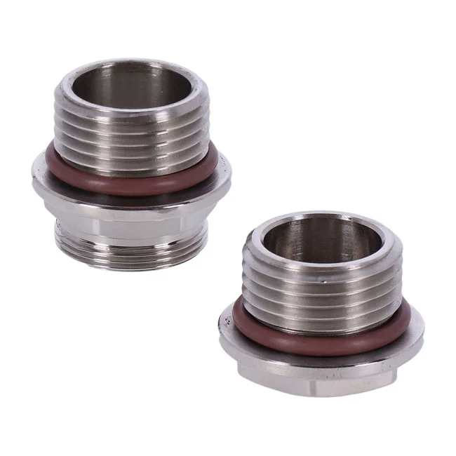 Pingel Gas tank EFI to carb adapter & plug kit. Polished