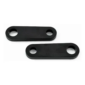 MCS XL Sportster turn signal mount brackets. Rear. Black