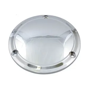 MCS Derby cover, stepped. Chrome