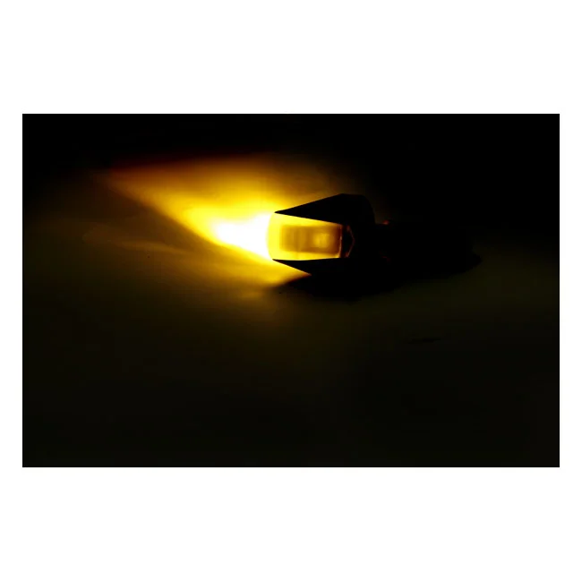 MCS Jewel, in-bar LED turn signal. Clear lens - 914144