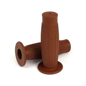 MCS Gripster, handlebar grip set. Brown