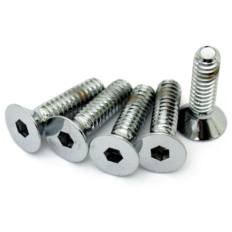 Gardner-Westcott 10/24 x 3/4 inch flathead allen bolt chr