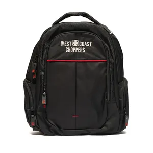 West Coast Choppers WCC Travel backpack black