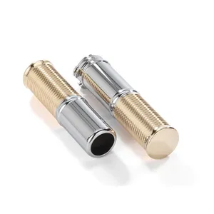 Kustom Tech Kustom Tech, FL handlebar grip set. Polished alu/brass
