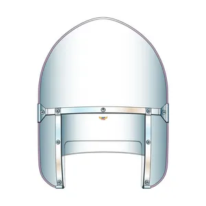 National Cycle NC ''Peaked'' Beaded Heavy Duty™ Windshield - Clear