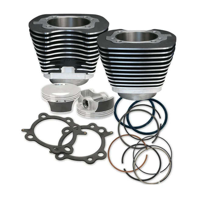S&S CYLINDER KIT 106 TC BLK