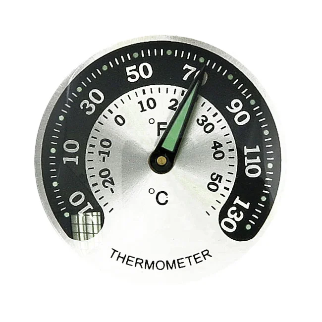 MCS Handlebar mounted thermometer. Black - 915427