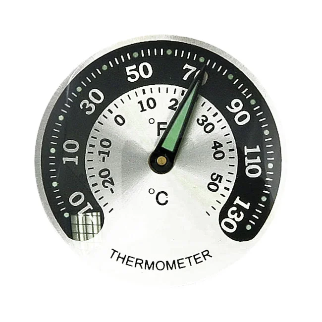 MCS Handlebar mounted thermometer. Chrome - 915428