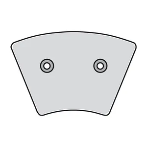 EBC EBC, brake pad set. Organic