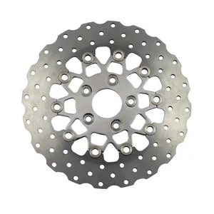EBC EBC polished Stainless Contour floating rotor
