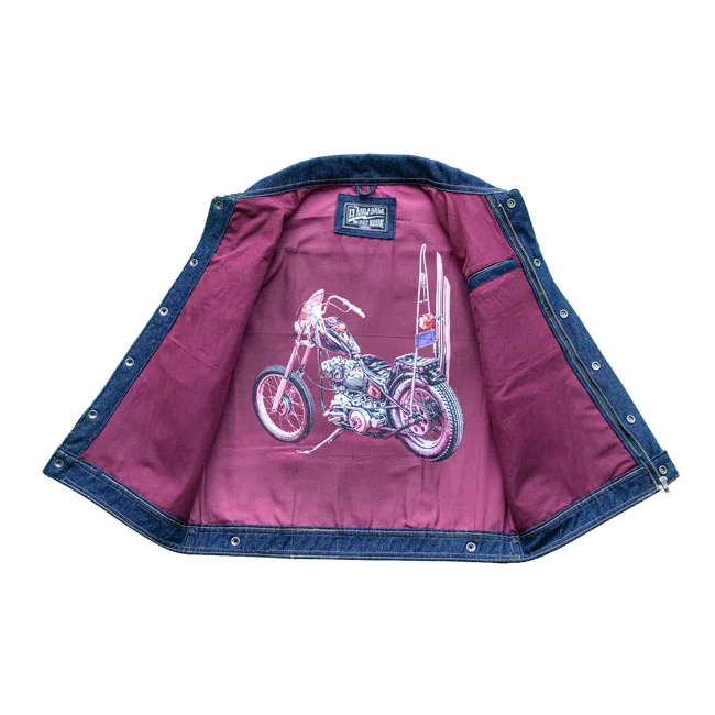 13 and a half company 1/2 Rain Splitter denim vest