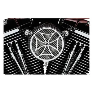 Cobra Cobra, naked air cleaner kit. Cross, chrome