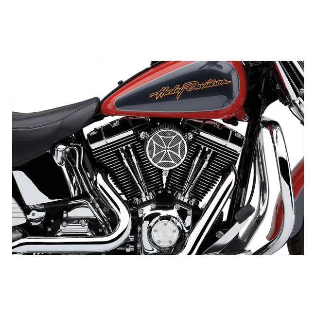 Cobra Naked air cleaner kit. Cross, chrome