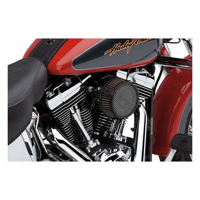 Cobra Naked air cleaner kit. Plain. Black