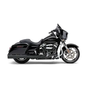 Cobra Cobra, Powrflo 4-1/2" slip on mufflers. Black