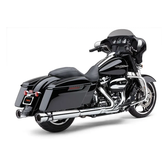 Cobra 4" Race Pro slip-on mufflers. Chrome