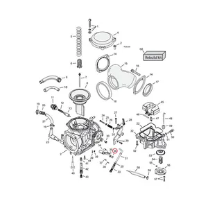 MCS E-clip, accelerator pump lever