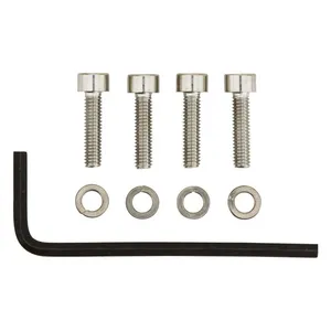 CV Performance CVP, float bowl screw kit for Keihin CV. Stainless allen