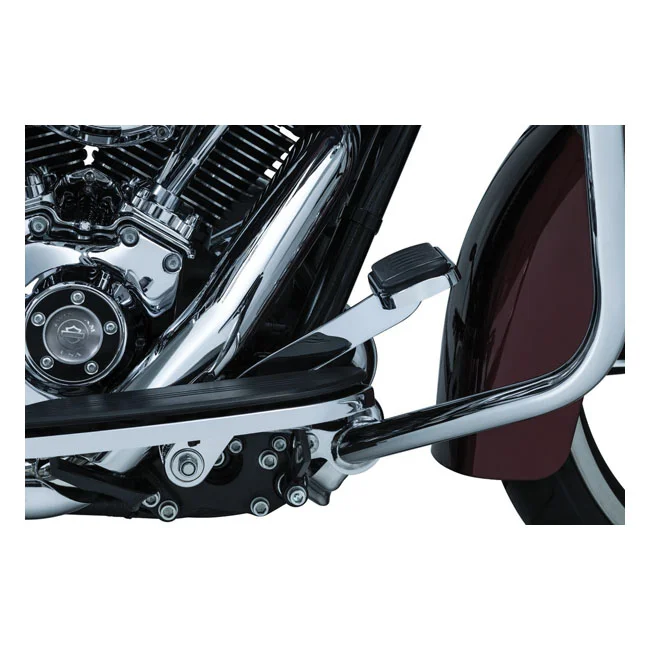 Kuryakyn Smooth extended brake pedal. Chrome