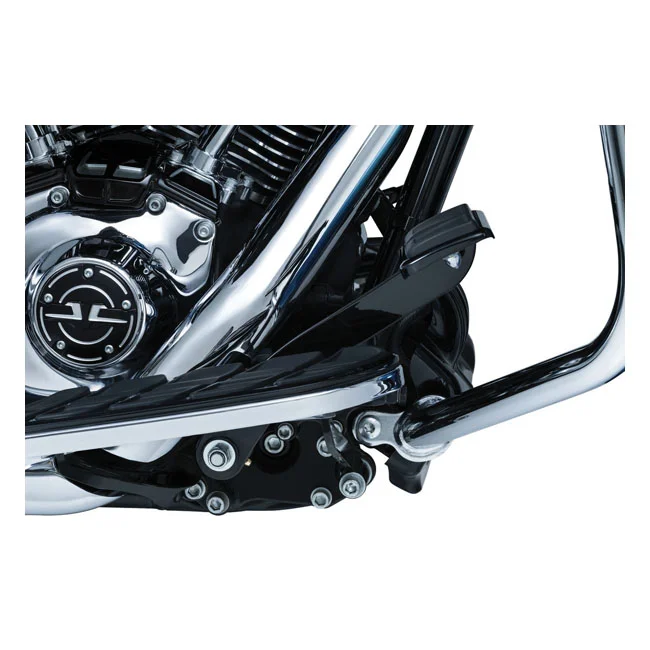 Kuryakyn Smooth extended brake pedal. Gloss black