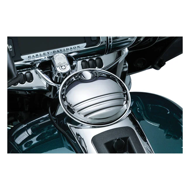 Kuryakyn Tri-line fuel door