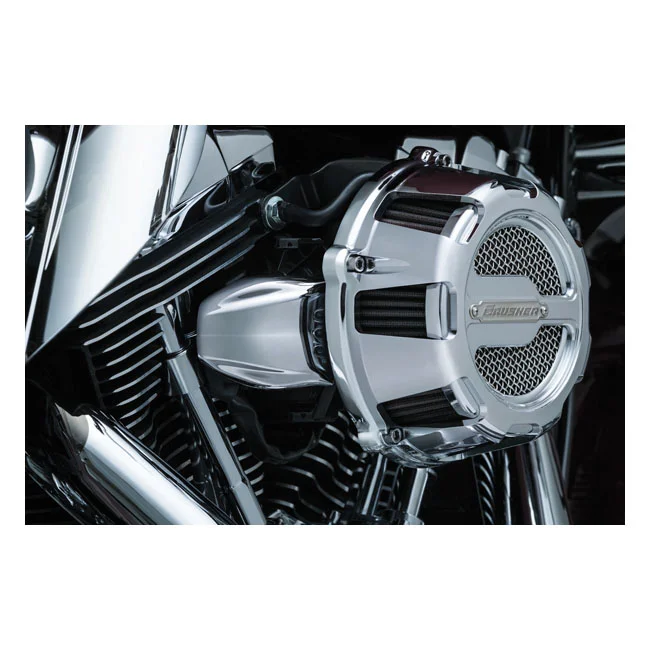 Kuryakyn Bantam throttle servo cover. Chrome