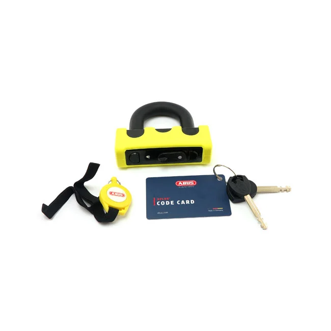 Abus Granit Power XS 67 padlock. Yellow. Blister pack