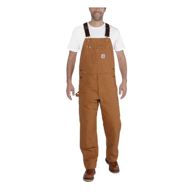 Carhartt Relaxed Fit duck bib overall carhartt®brown