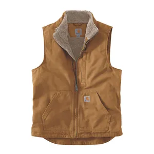 Carhartt Carhartt Sherpa lined vest Carhartt brown