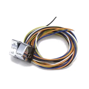 MCS Hi/Low/horn, handlebar switch set. Chrome