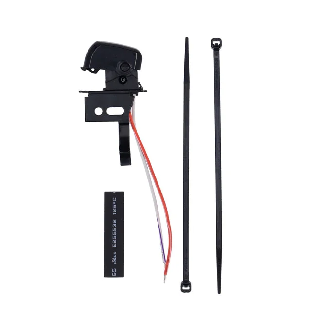 MCS Left turn, handlebar switch. Black - 71598-96