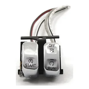 MCS Run/off/start, handlebar switch set. Chrome