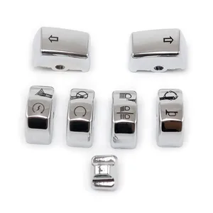 MCS Handlebar switch cap kit. Chrome