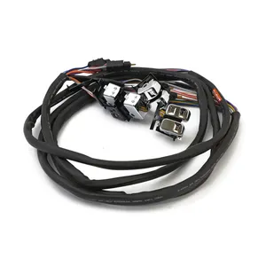 MCS Handlebar switch & wiring kit. Cruise. LED. Chrome