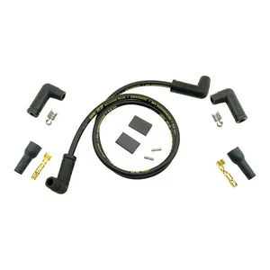 Accel Accel, universal 8.8mm spark plug wire set. Black