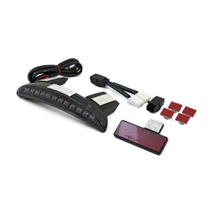 MCS Chopped fender edge LED taillight. Smoke lens