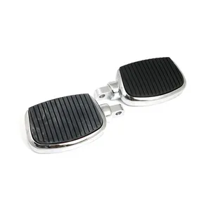 MCS Mini floorboard kit. 3" long. Chrome