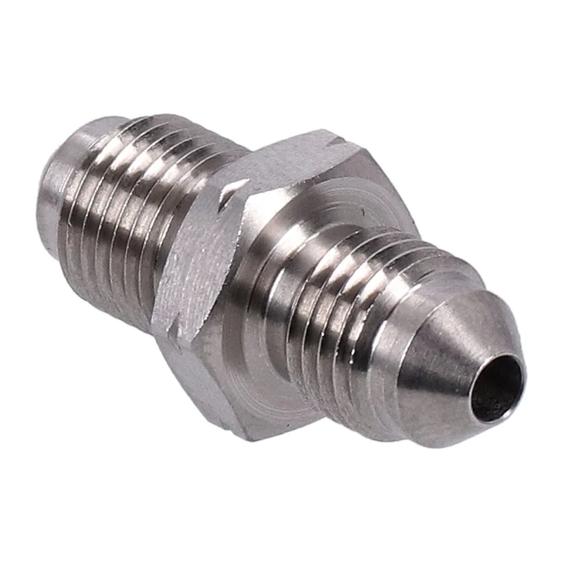 Goodridge Adapter fitting, high polished stainless steel