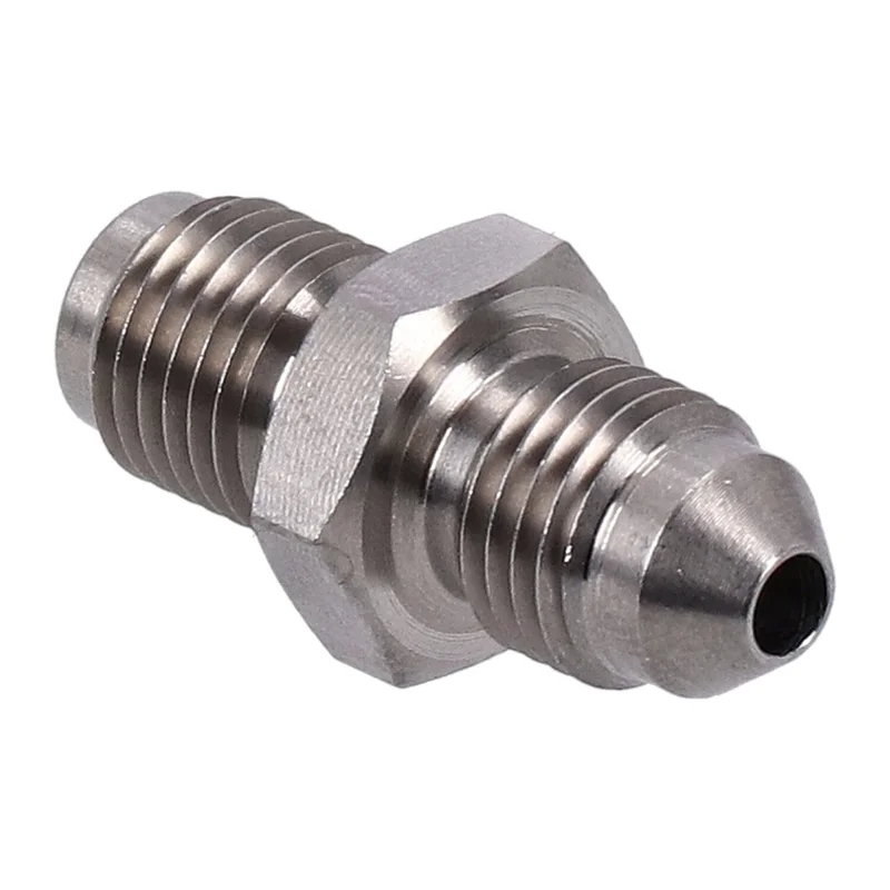 Goodridge Brake line adapter 3/8"-24 inverted flare SS