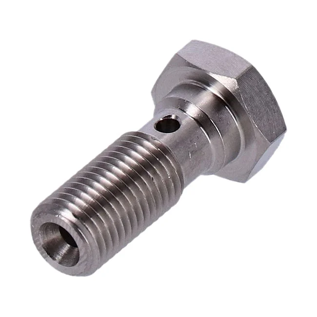 Goodridge 3/8-24 banjo bolt long ss
