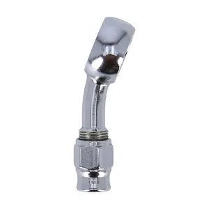 Goodridge Goodridge, 12mm banjo fitting 20 degree bend. Chrome