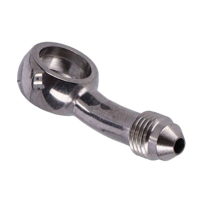 Goodridge Slimline banjo fitting 7/16", 20 degrees. SS