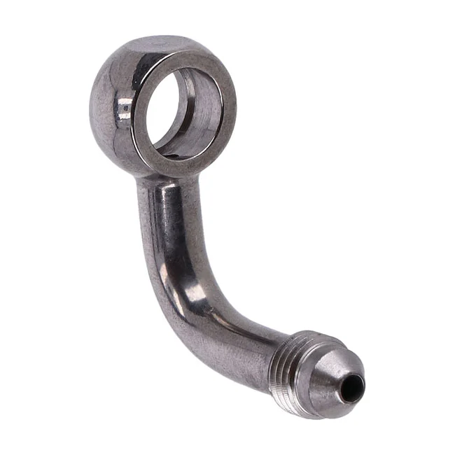 Goodridge Slimline banjo fitting 3/8", 90 degrees. SS